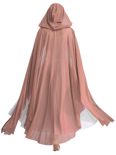 iEFiEL Damen Muslimische Kleider Gebetskleidung Hood Robe Khimar Kaftan Kleider - Bild 83 von 89