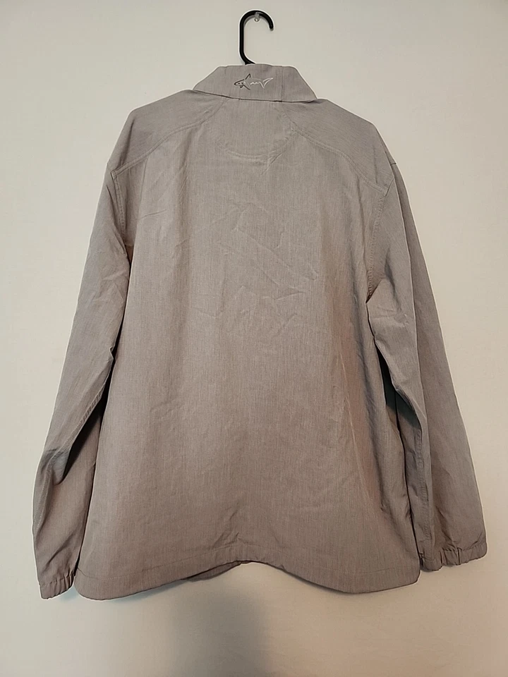 Chaqueta Greg Norman Sanderson Farms Championship gris repelente al agua XXL Foto 2 de 3