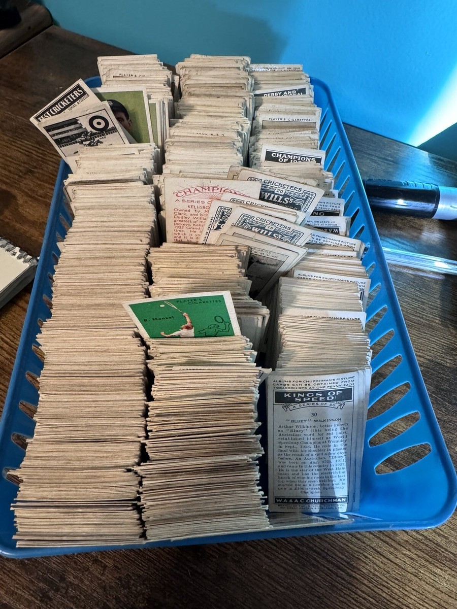🚨🚨Huge Lot Of Sports ONLY tobacco Cards x 25 Cards