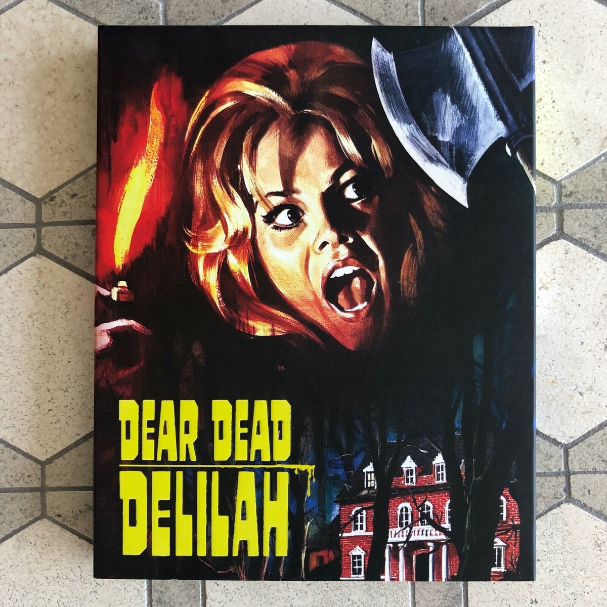 Dear Dead Delilah Blu-ray DVD SLIPCOVER Vinegar Syndrome
