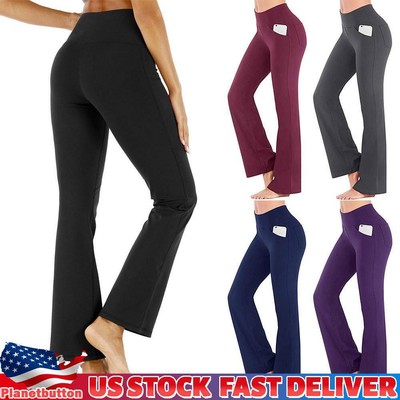 Women High Waist Stretch Yoga Pants 