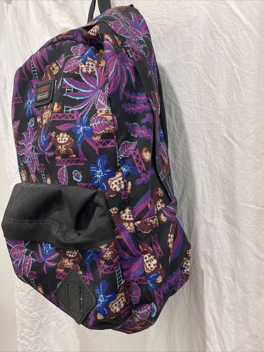 Nintendo Donkey Kong Vans Off The Wall Skool II Backpack