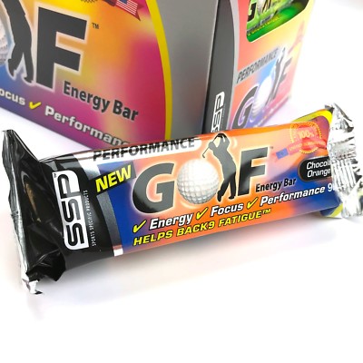 SSP Golf Energieriegel 24 x 90g NEU Chocolate Orange 100% garantiert toller Geschmack 
