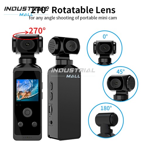 4K 30FPS WiFi Handheld Camcorder Anti Shaking Diving Camera with 1.3in HD Screen - Picture 3 of 19