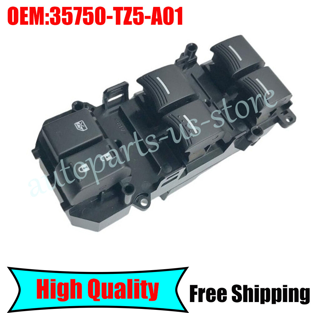 35750-TZ5-A01 Front Left Power Window Switch Fits For 2014-2020