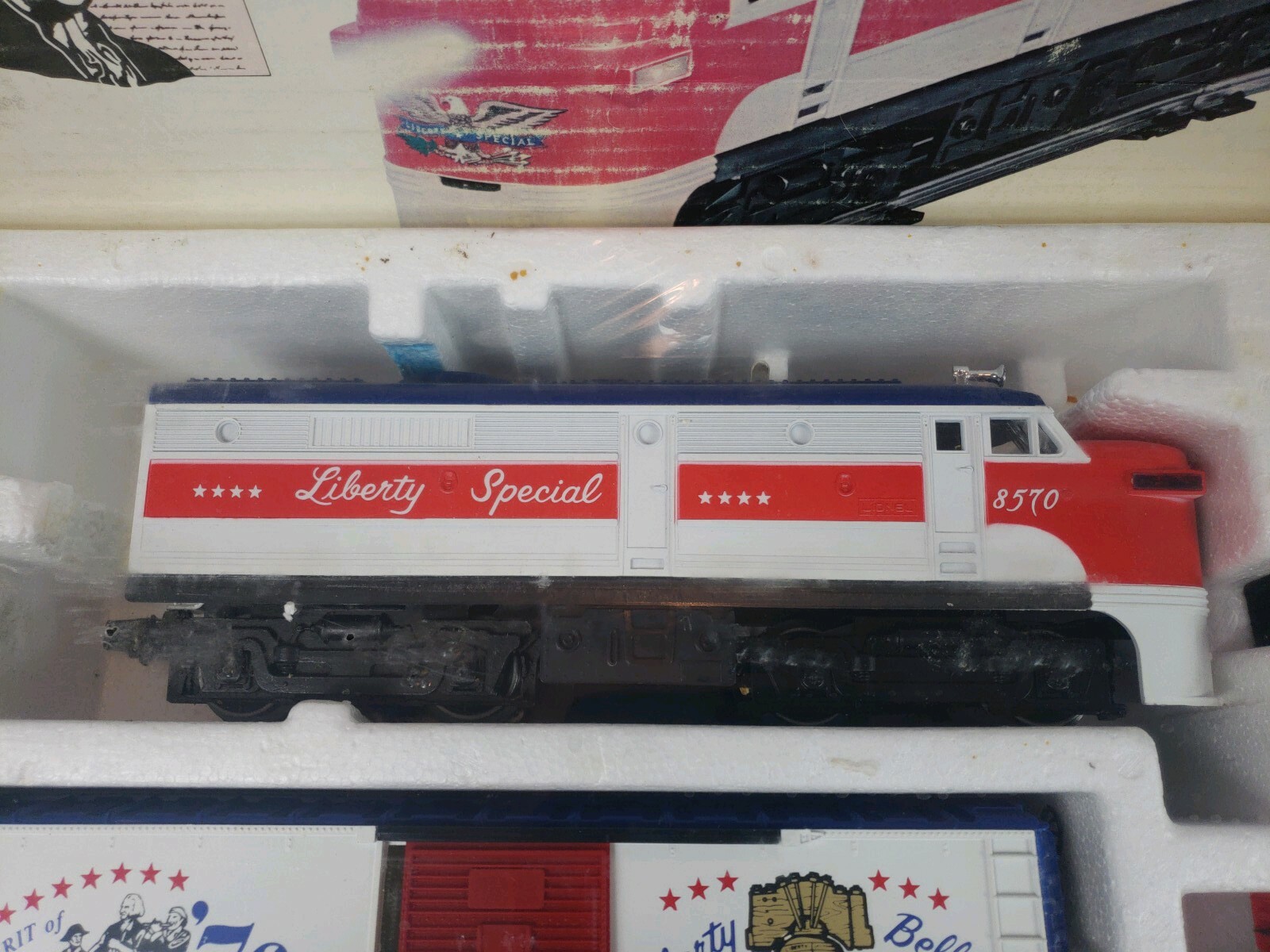 lionel liberty special train set