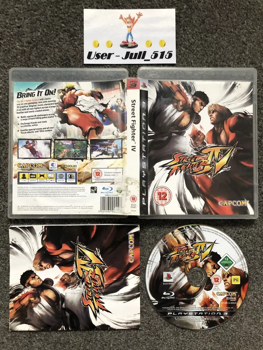 Street Fighter IV - Playstation 3 