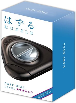 Hanayama Cast Puzzle Huzzle Cast DIAL Cast Trinity difficulty level 4 From Japan