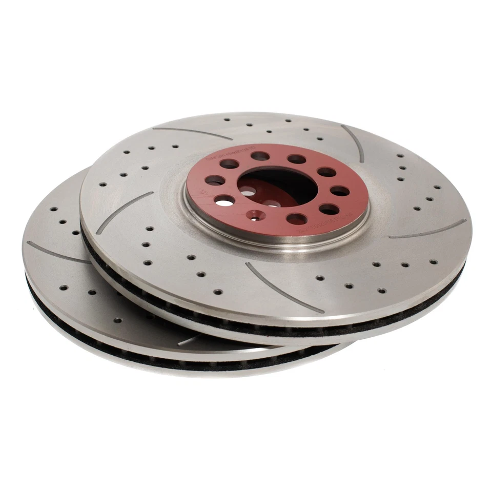 2x Disques de frein avant pour VW BORA I, GOLF IV; AUDI A1; SEAT IBIZA; SKODA - Photo 1/1