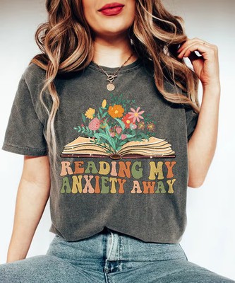 Funny Bookish Reading Comfort Tee