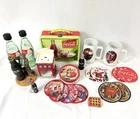 Vtg Bundle Mixed Lot of Coca-Cola Memorabilia Collectibles Salt Pepper Lighter +