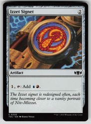 Izzet Signet 320 Commander: Tarkir: Dragonstorm
