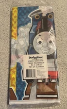 Thomas The Train Designware Plastic Kids Party Table Cover 54” X 96”