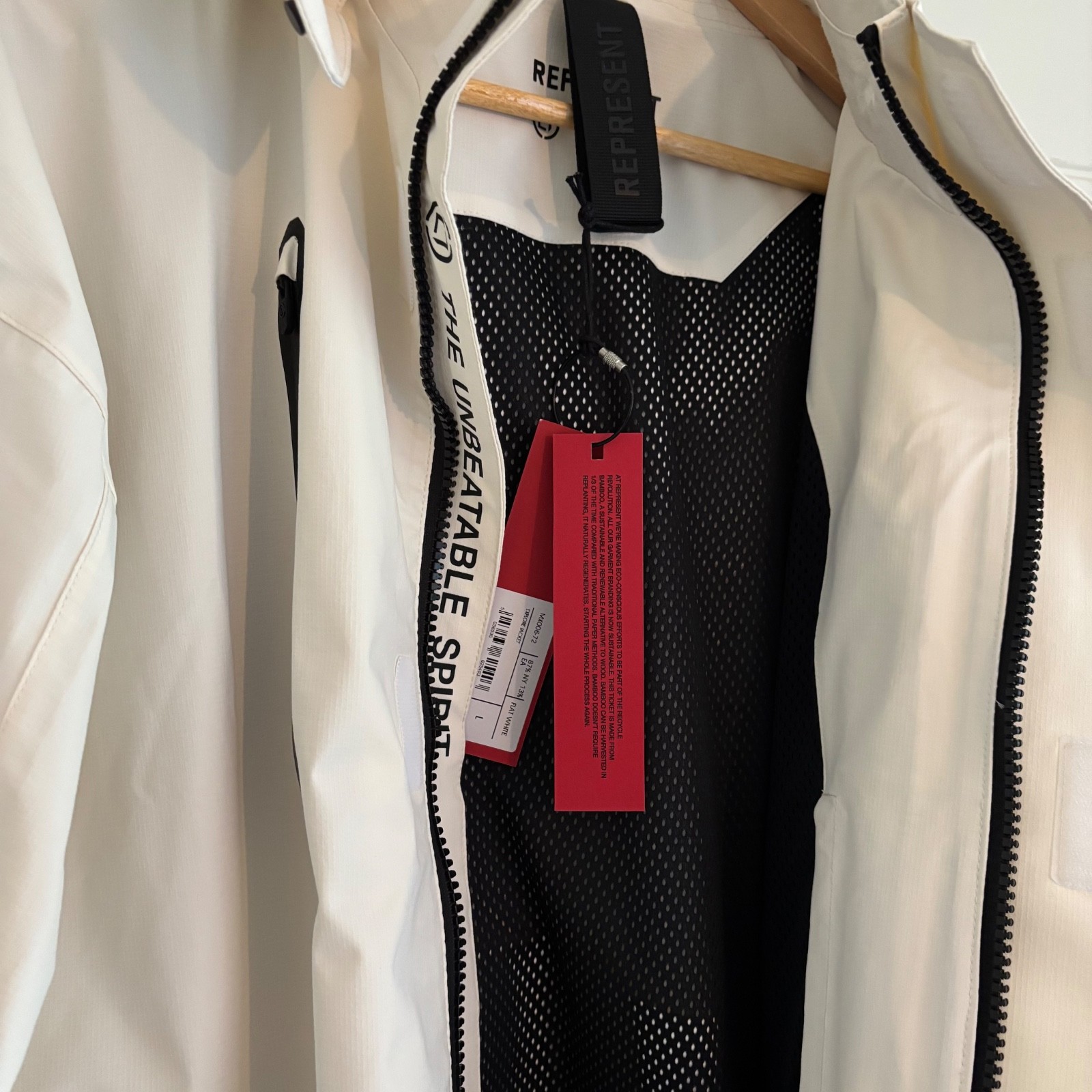 Represent Clo Explore Jacket Flat White Large L - image 2