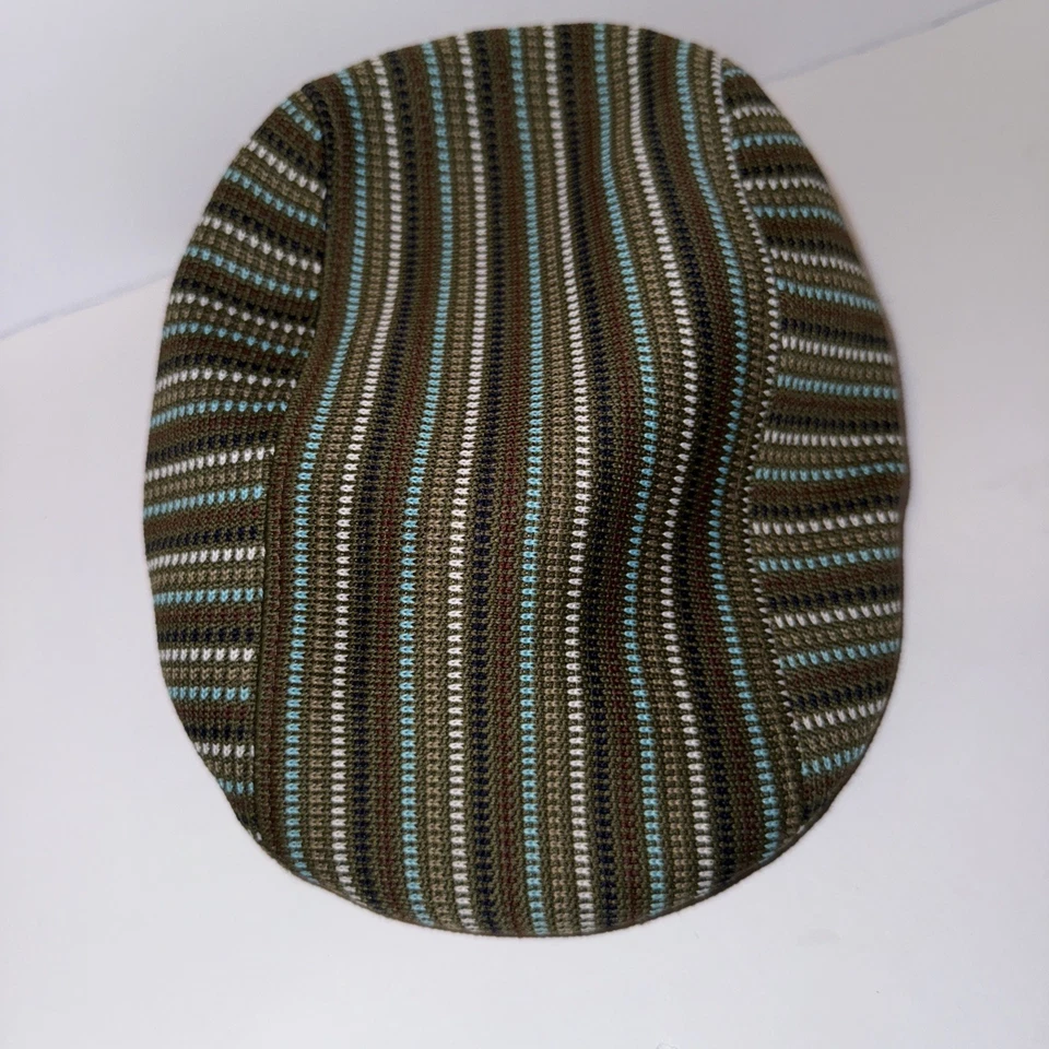 Kangol Unite Kids Mini 504 Large Brown Striped - Image 2 of 4