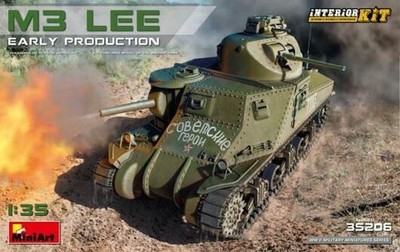 1/35 Miniart M3 Lee Early Production Tank w/Full Interior