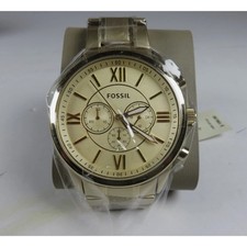 Fossil BQ1128IE Flynn Chronograph Gold-Tone Stainless Steel Watch