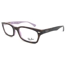 Ray-Ban Eyeglasses Frames RB5150 5240 Brown Purple Rectangle Full Rim 50-19-135