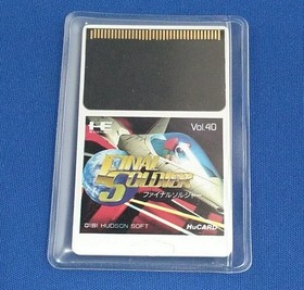 Hudson PC Engine HU Card Soft Final Soldier Used