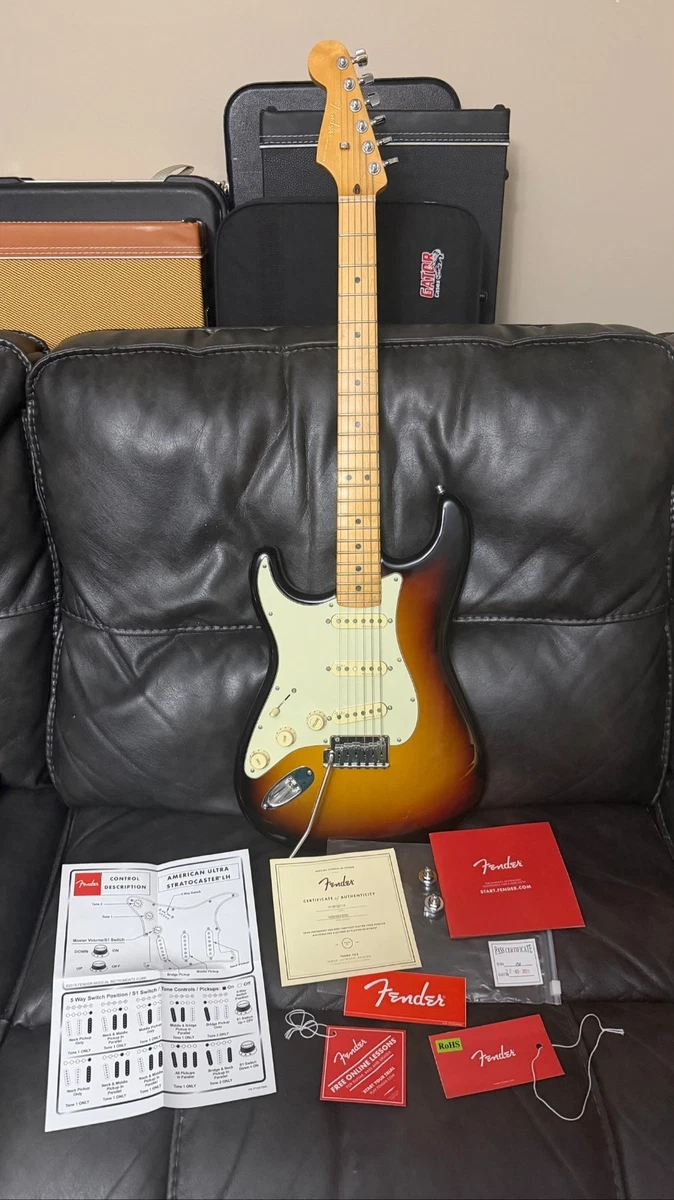 25+ Fender Stratocaster Left-Handed Electric Guitars for sale