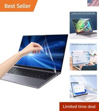 Scratch-Resistant 14.6" Laptop Protector - Blue Light Filter  Cleaning Wipe