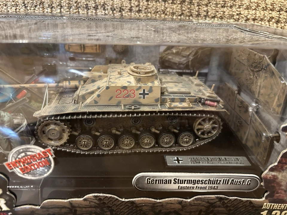 Unimax Forces of Valor 1:32 German StuG III Ausf G, E. Front 1943, No. 81306 - Image 3 of 4