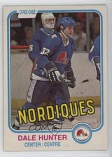 1981-82 O-Pee-Chee Dale Hunter #277 Rookie RC