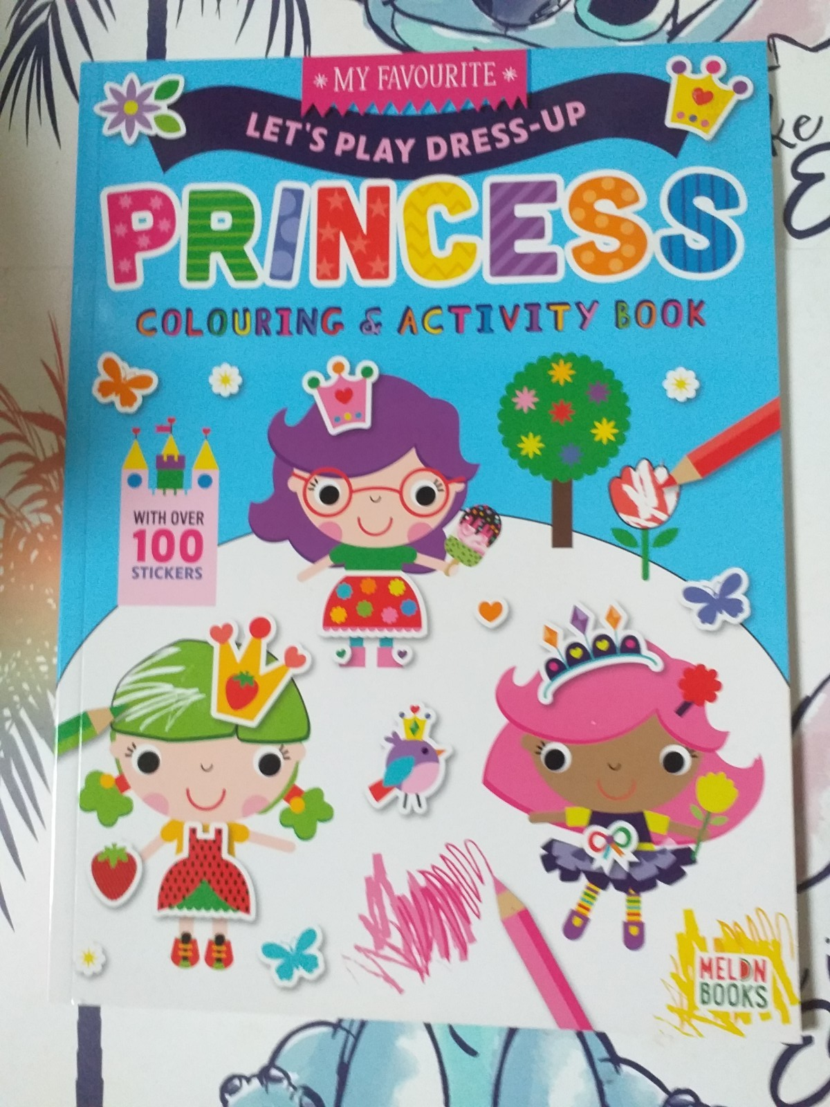 LET'S PLAY DRESS-UP PRINCESS  COLOURING & ACTIVITY BOOK