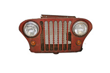 Jeep Cj Cj2a 45-49 Oem Red Front Grille Grill Free Shipping Jeep Cj Cj2a 45-49 Oem Red Front Grille Grill Free Shipping