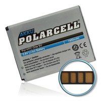 Polarcell Htc 35H00201-17M 35H00202-02M 35H00202-03M Power-Akku Batterie Accu