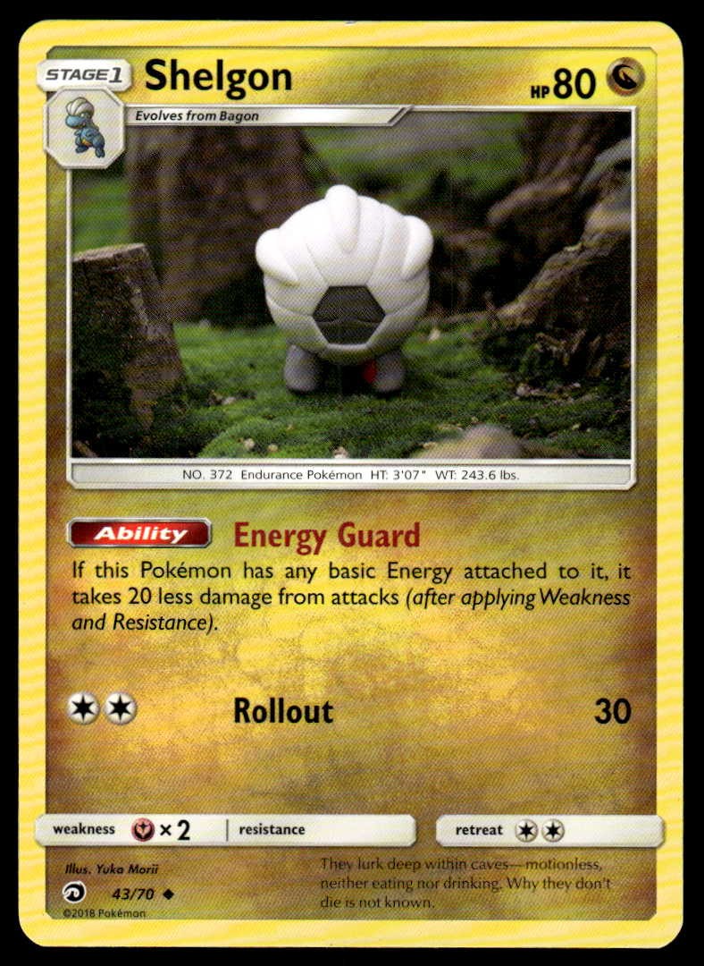 POKEMON SHELGON DRAGON MAJESTY 43/70 UC NM/M
