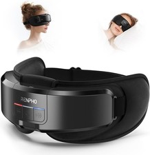 RENPHO Eye Massager with Heat for Migraines Headache Eye Relax Travel Use, Gift