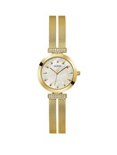 Guess Array With Crystals Stainless Steel Wrist Watch (OB)