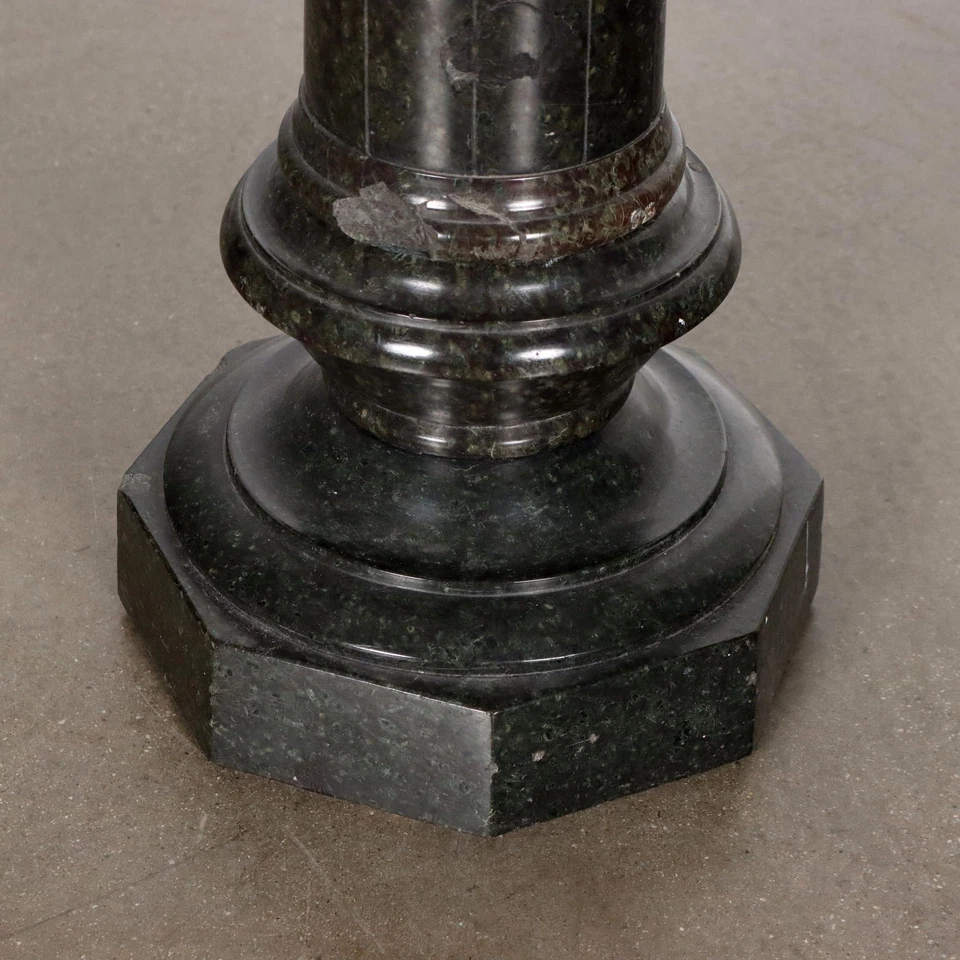 Colonne Ancienne Marbre pour Buste Italie Début du XXe Siècle Originale - Photo 4/4