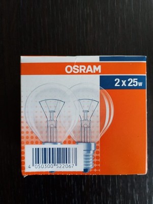 10xOSRAM Tropfenlampe E14 25W klar EEI:E