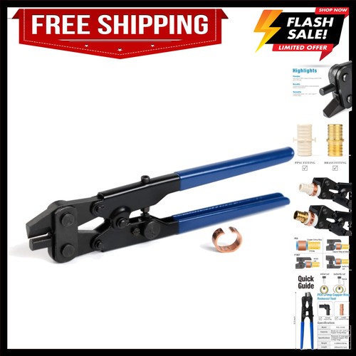 Precision iCrimp PEX Tool for Removing 1/2-Inch, 3/4-Inch, & 1-Inch Crimp Rings
