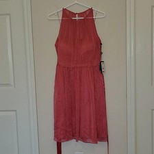 NWT Adrianna Papell Salmon Pink Dress