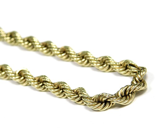 Long Gold Rope Chain 28