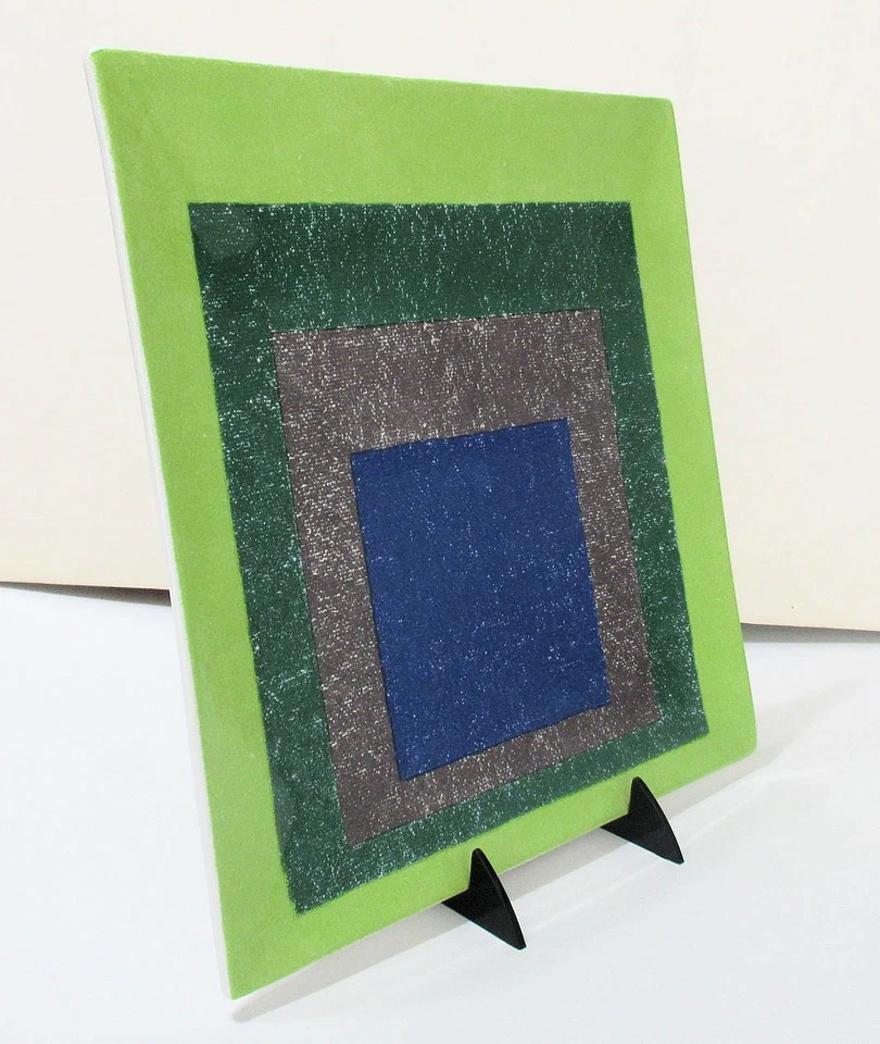 Plato de cerámica Josef Albers 12" Foto 2 de 4