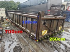 Truck Tipper Body Storage Steel Strong Hydraulic Ram Tipping Cab & Chassis Lorry