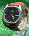 Vintage Seiko 5 Automatic || Black Dial || Men's Vintage Watch ||