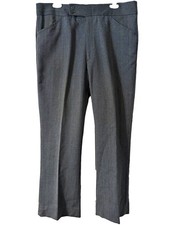 Vintage 70s Farah Made in USA Herringbone Pinstripe Pants Trousers 38x29 Disco