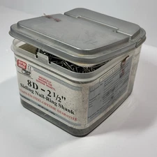NOS 8D-2.5" Siding Nail-Ring Shank Stainless Steel 3lbs 7oz in Open Box