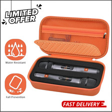 JBL Wireless Two Microphone System with Dual-Channel Receiver. Orange Box Only 
