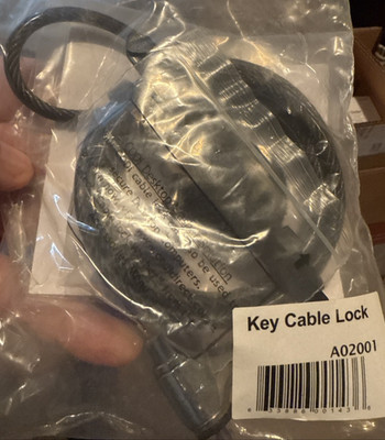 NEW - CODI A02001 Security Laptop Key Cable Lock