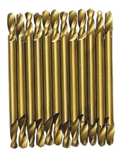 12pc 1/8" Double End Titanium Bits- HSS 