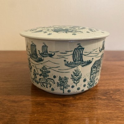 Nymolle Denmark Limited Edition Trinket Box Artist Signed Hoyrup Danish Vintage