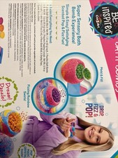 DIY Bathbomb Kit Multicolor Popping Crystals Bath Bombs Set