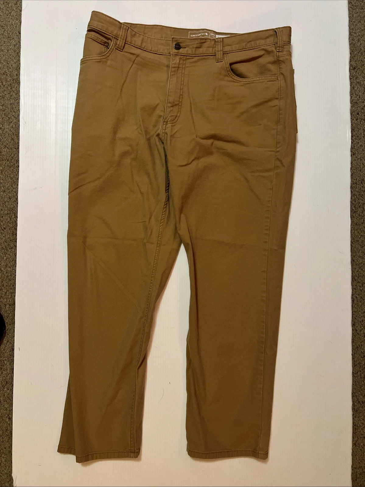 Carhartt Rugged Flex Relaxed Fit Canvas 5-Pocket Work Pant 40x32 BN2517-M