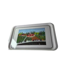 VILLEROY & BOCH Design Naif Wedding Scene Bride Groom 18.5" Serving Tray Italy